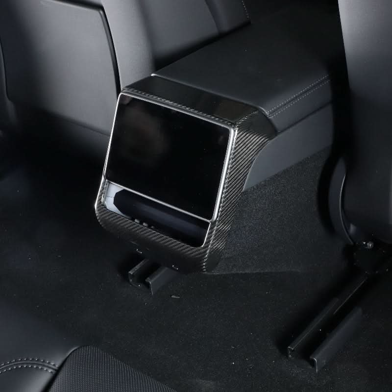 Carbon Fiber Backseat Vent Cap Cover For Model 3 Highland & New Model Y