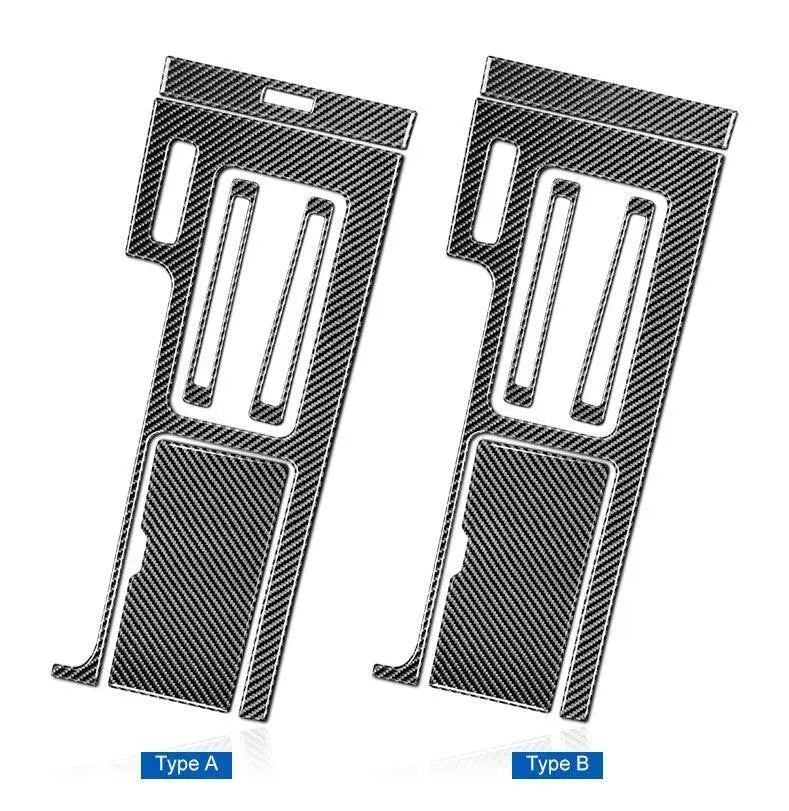 Carbon Fiber Center Console Trim Interior Overlay For Mustang 2010-2014