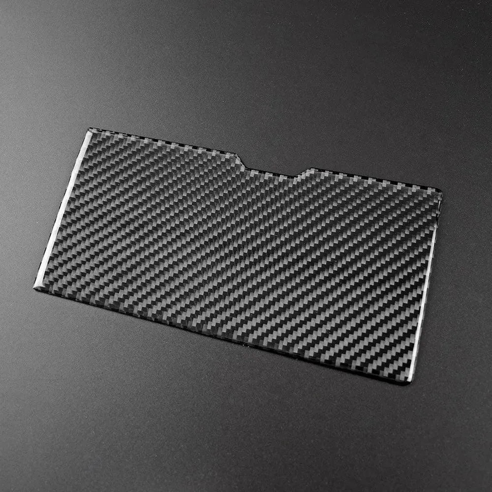 Carbon Fiber Center Console Trim Interior Overlay For Mustang 2010-2014