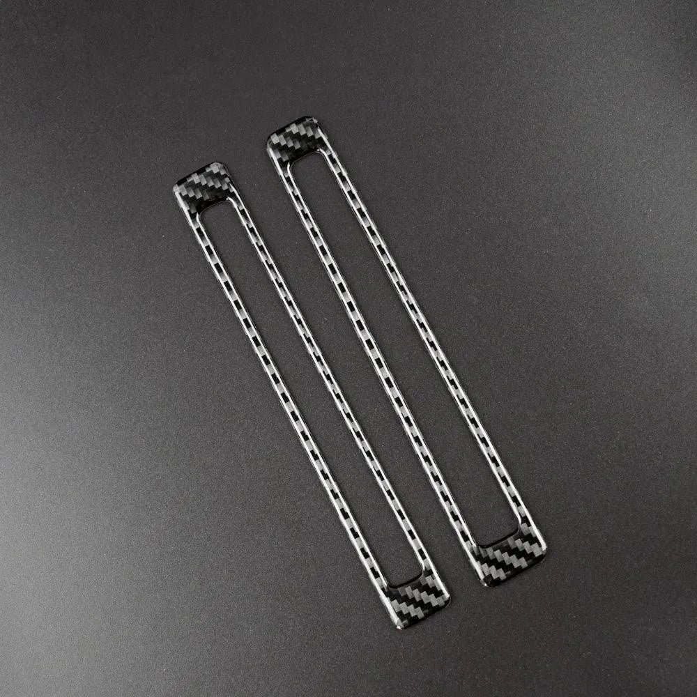 Carbon Fiber Center Console Trim Interior Overlay For Mustang 2010-2014