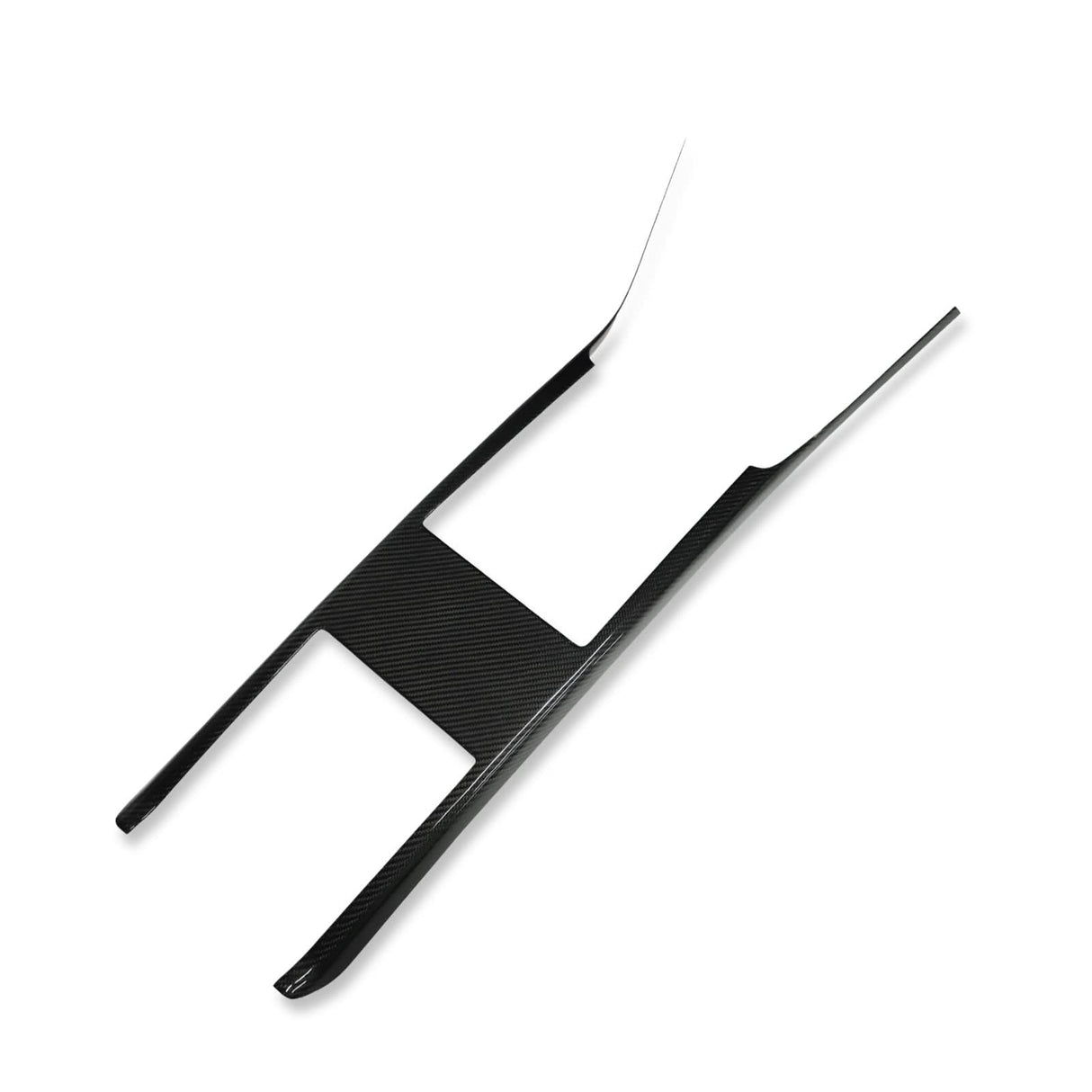 Carbon fiber Center console trim panel for Model S/X 2022+