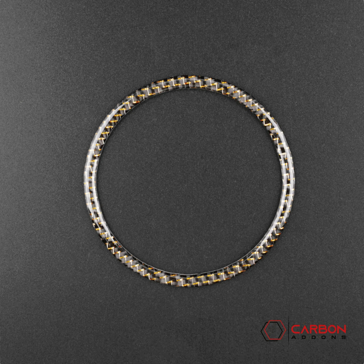 Carbon Fiber Door Speaker Trim Overlay for Mustang 2015-2023