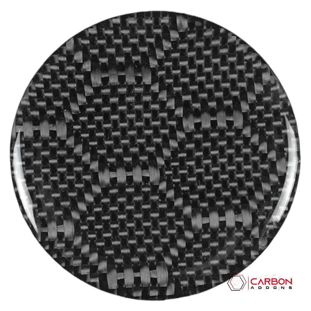 Carbon Fiber Gauge Cluster Trim Cover For 2015-2023 Dodge Challenger