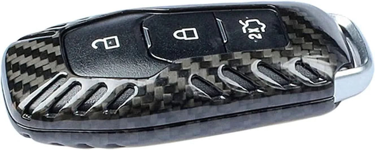 Carbon Fiber Key Fob Cover for 2015-2017 Mustang