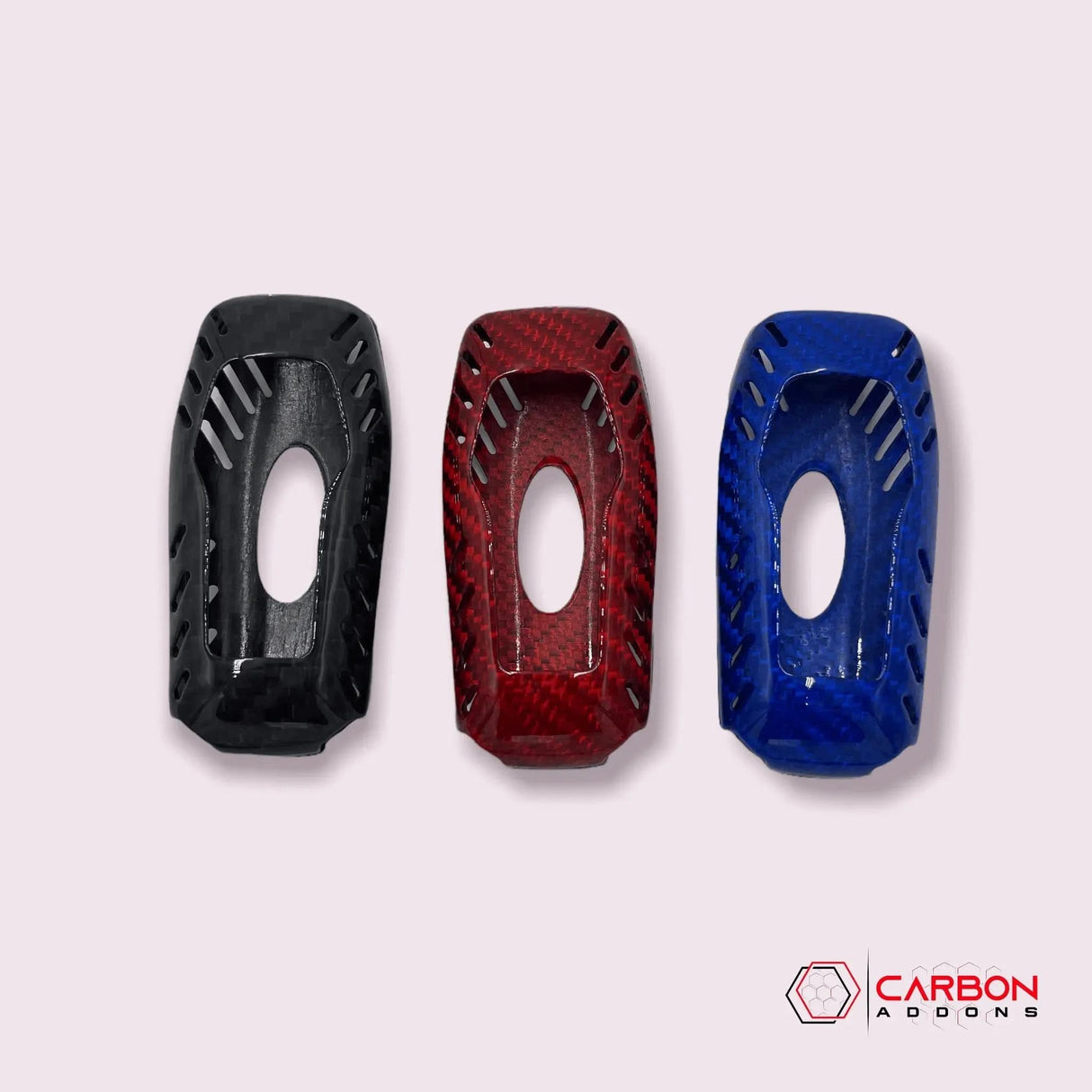 Carbon Fiber Key Fob Cover for 2015-2017 Mustang