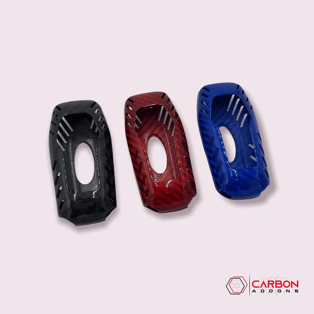 Carbon Fiber Key Fob Cover for 2015-2017 Mustang