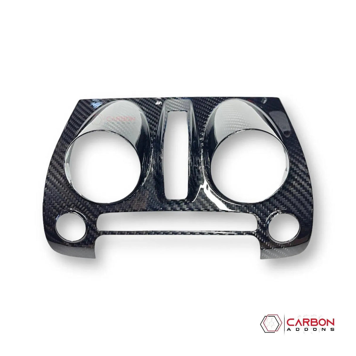 Carbon Fiber Multimedia Radio Trim Cover for 2010-2015 Chevy Camaro