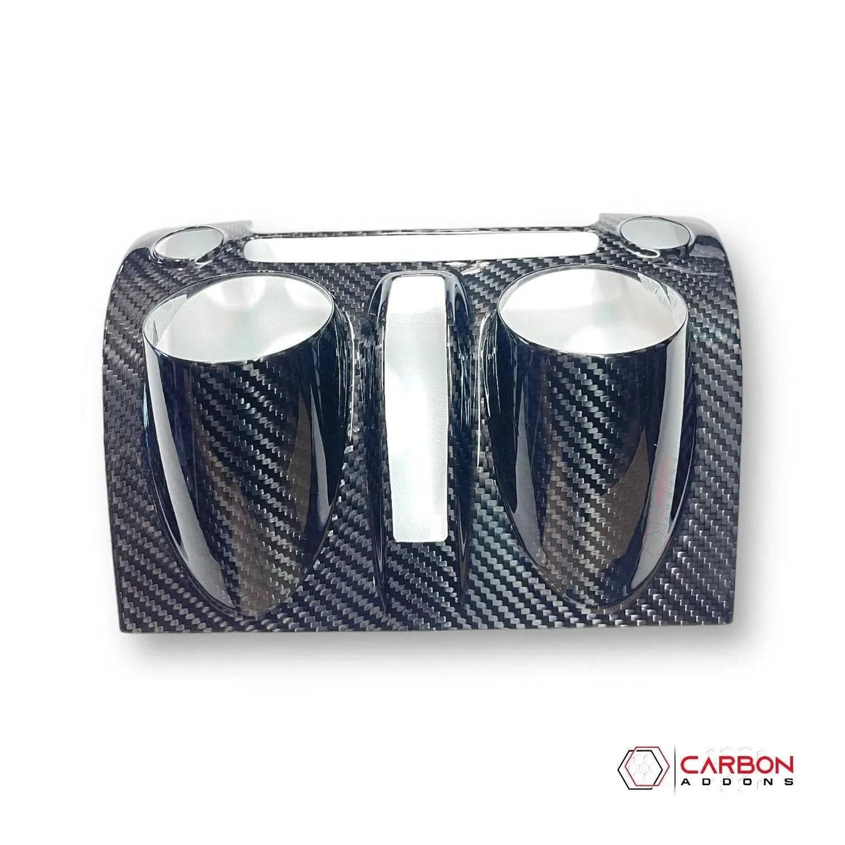 Carbon Fiber Multimedia Radio Trim Cover for 2010-2015 Chevy Camaro