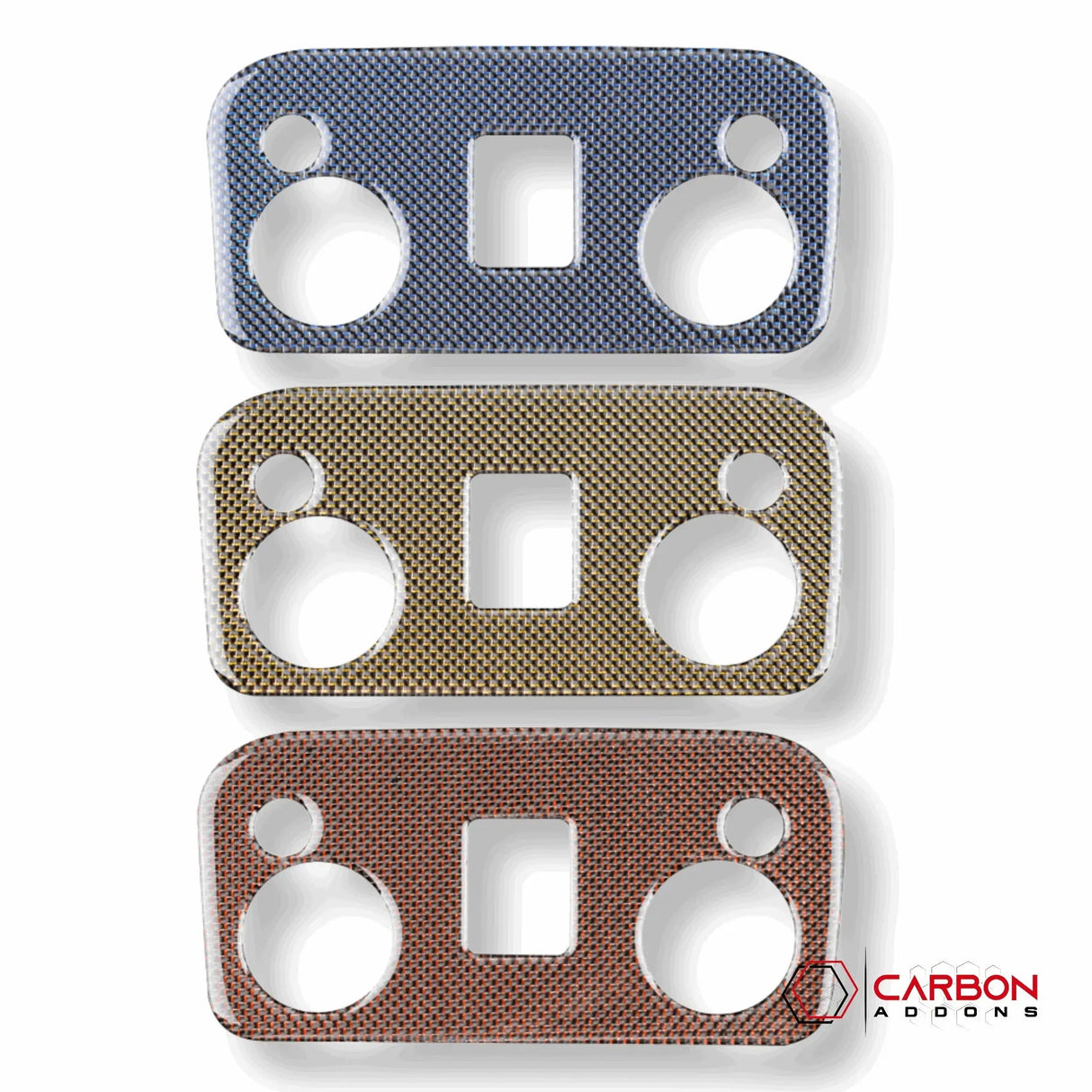 Carbon Fiber Overhead Dome Light Trim Overlay for Mustang 2015-2023