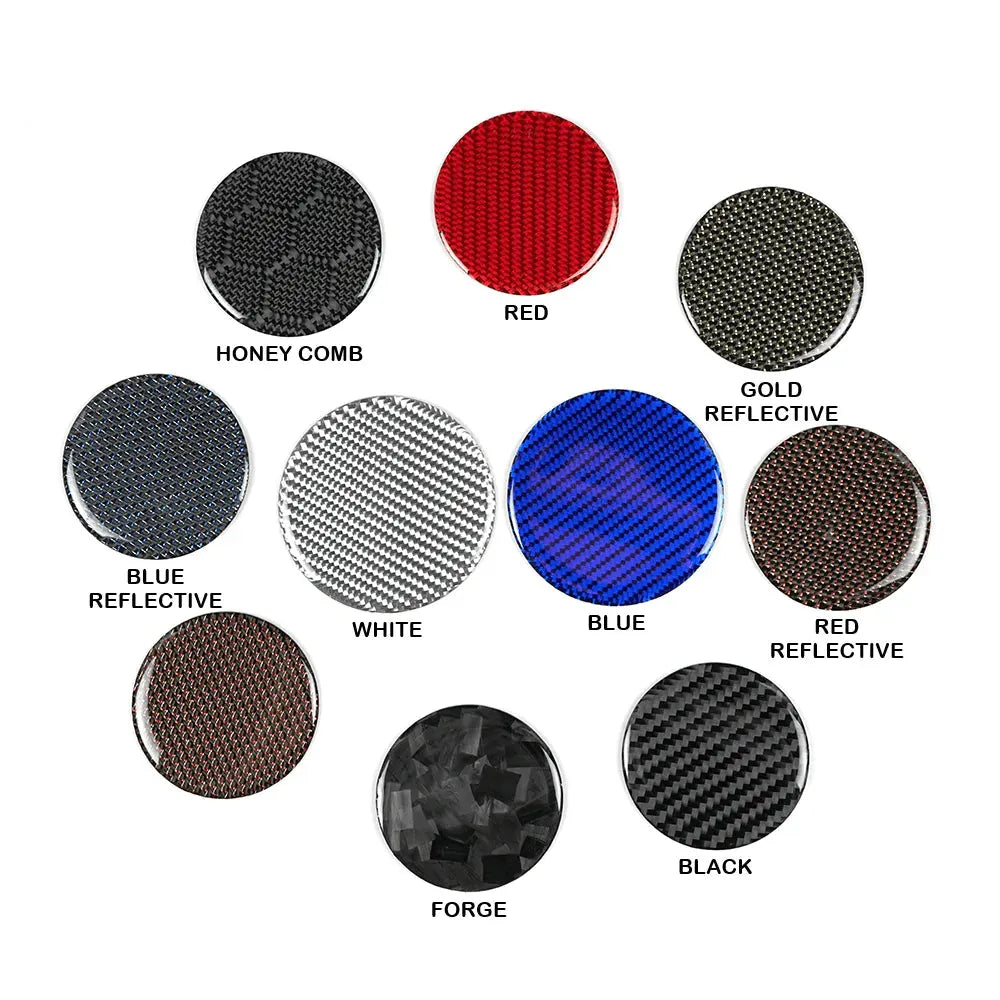 Carbon Fiber Overhead Dome Light Trim Overlay for Mustang 2015-2023