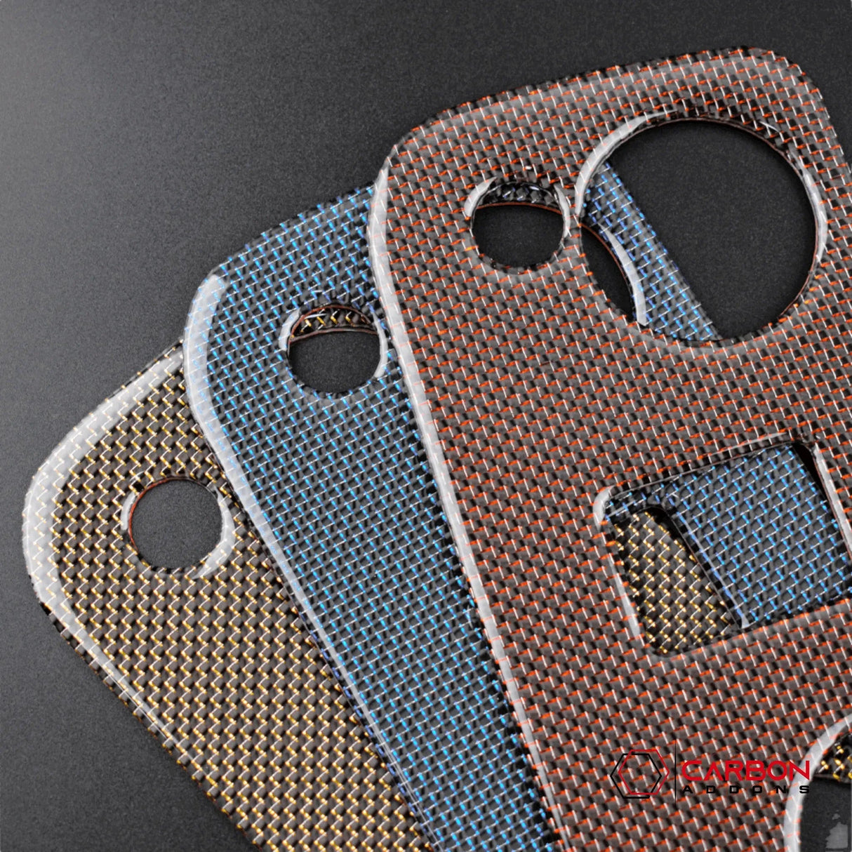 Carbon Fiber Overhead Dome Light Trim Overlay for Mustang 2015-2023