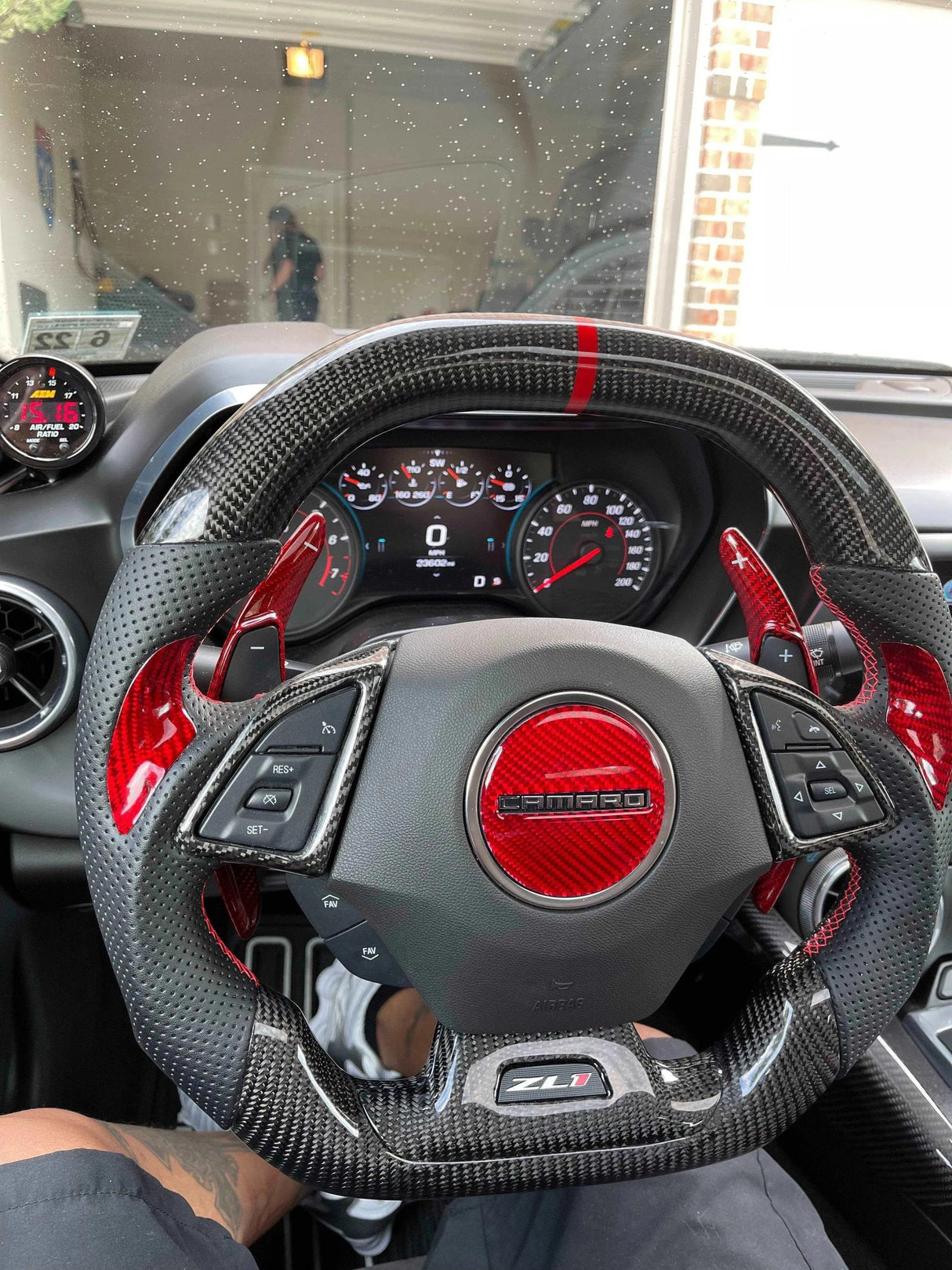Carbon Fiber Paddle Shifter Extension for 2016-2024 Chevy Camaro/2014-2019 Corvette