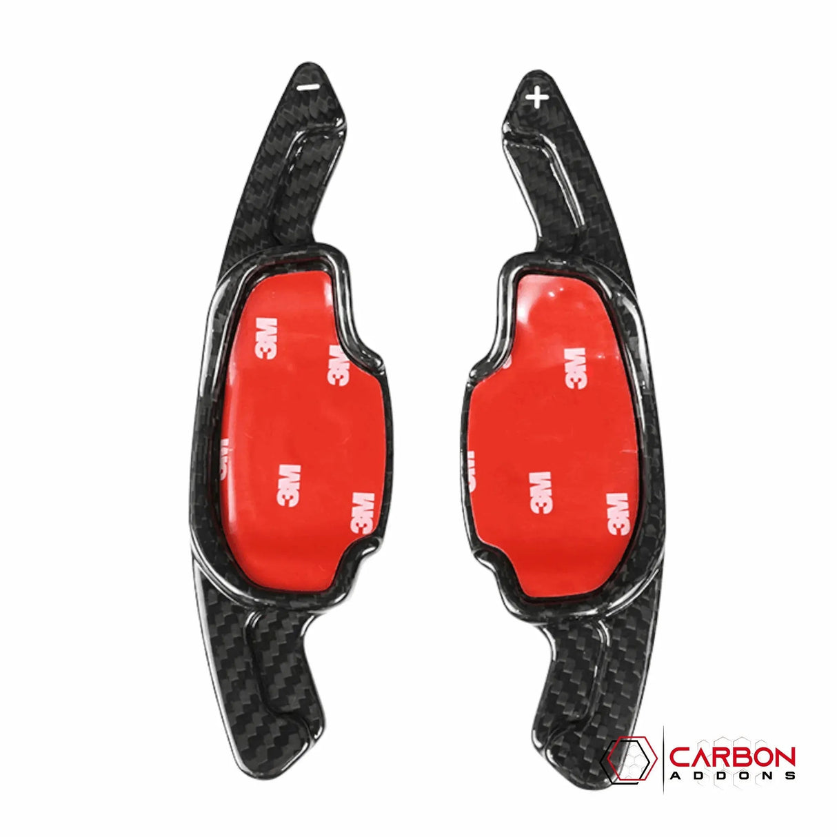 Real Carbon Fiber Paddle Shifter Extensions | 2012-2015 Chevy Camaro (5th Gen)