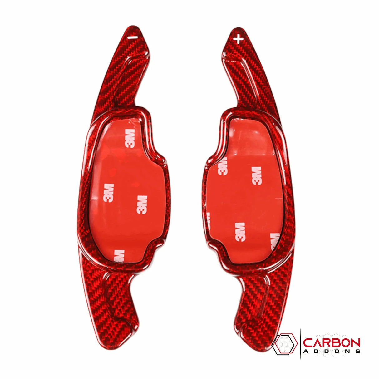 Real Carbon Fiber Paddle Shifter Extensions | 2012-2015 Chevy Camaro (5th Gen)