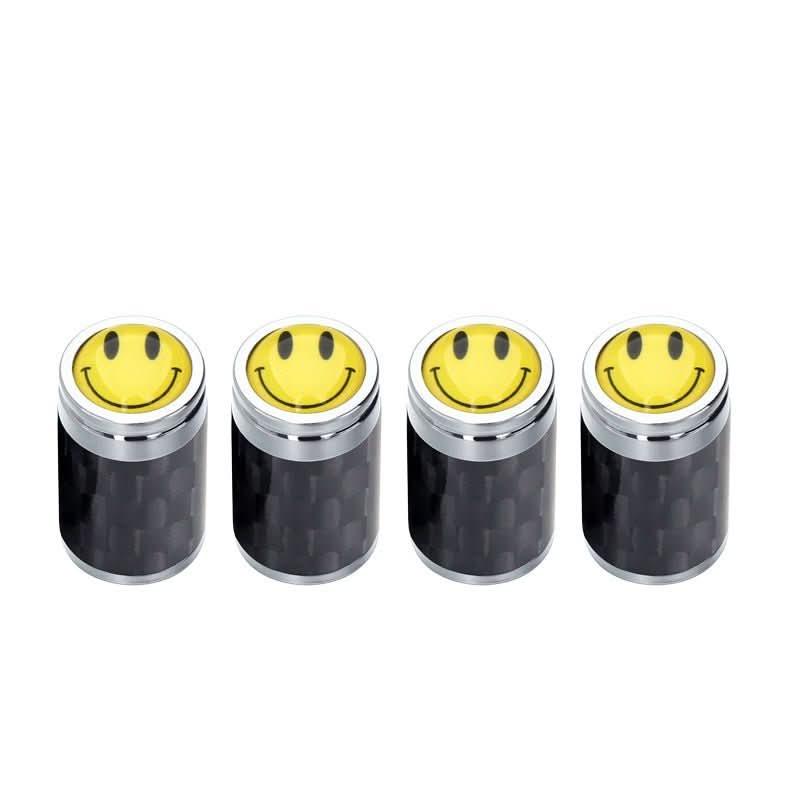 Carbon Fibre Car Wheel Tire Valve Stem Cap For Tesla Model3/Y/X/S(4pcs)