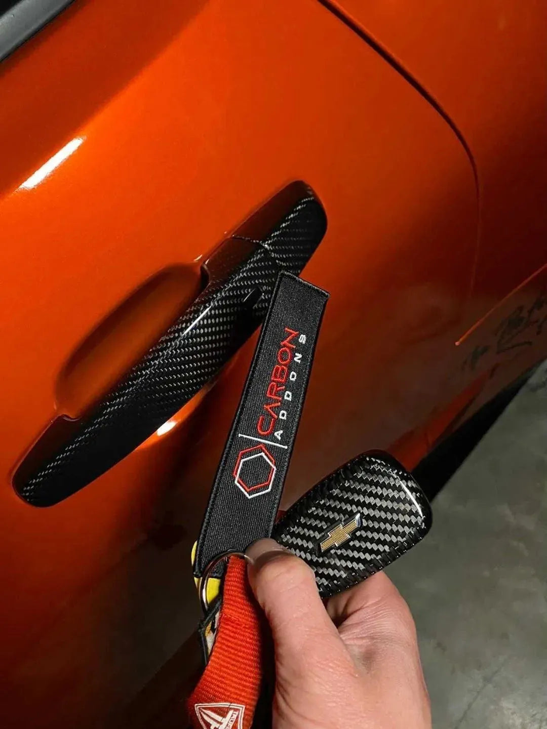 Carbonaddons Jet Tag Keychain