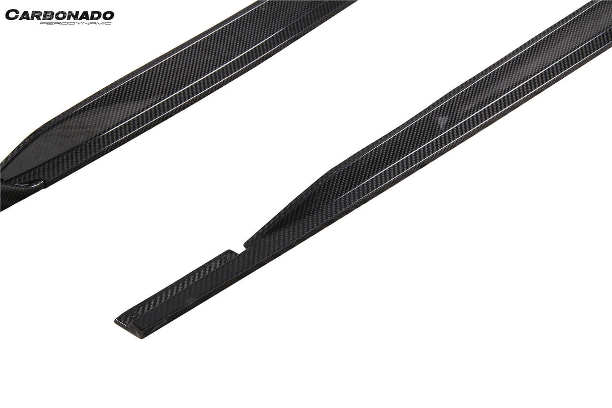 2021-2024 Audi RS3 8Y.0 Sportback AD Style Dry Carbon Fiber Side Skirts