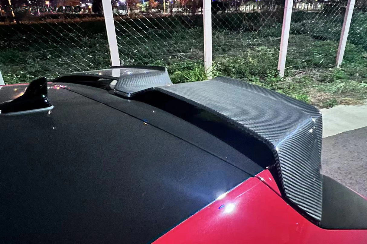 2021-2024 Audi RS3 8Y.0 Sportback AD Style Dry Carbon Fiber Roof Spoiler