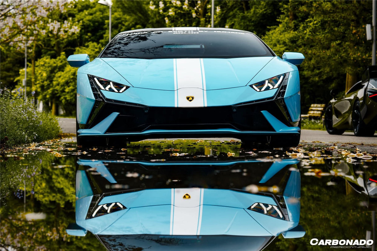 2015-2025 Lamborghini Huracan LP610 LP580 Evo Tecnica Style Front Bumper