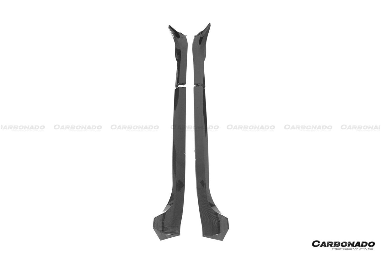 2023-UP Tesla Model 3 Highland RWD & AWD Fast Style Carbon Fiber Pattern Look body kit