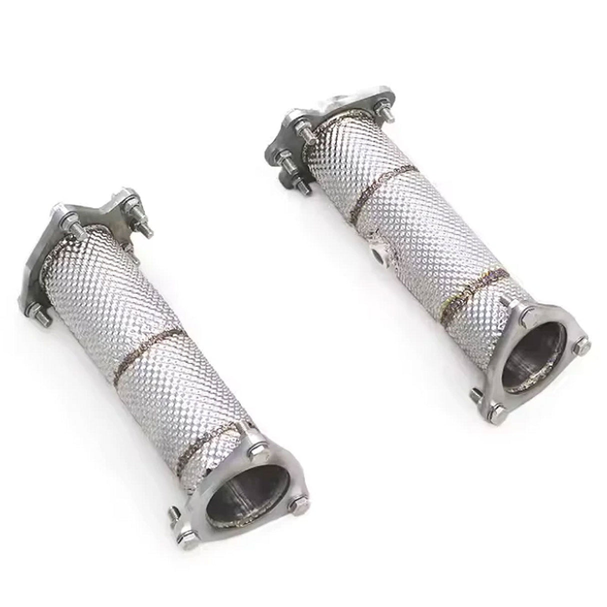 High Flow Catless Downpipes for Chevrolet Corvette C8 6.2L