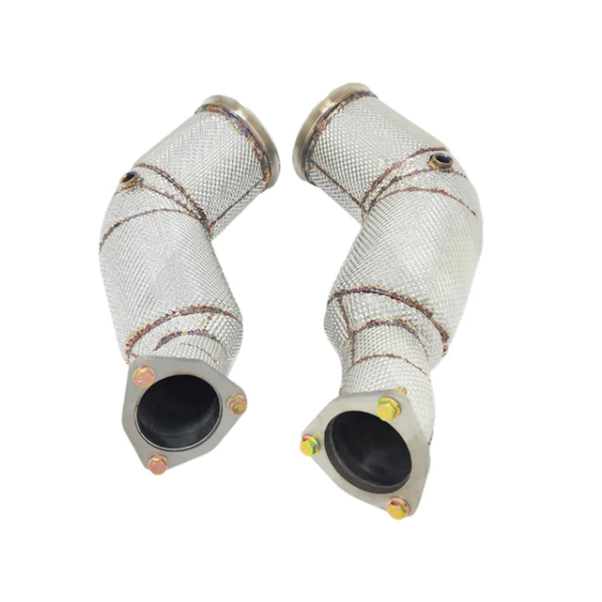 Catless High Flow 304 Stainless Exhaust Downpipe for Audi RS6 RS7 C8 4.0TT