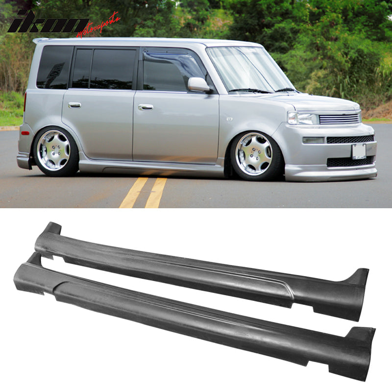 Fits 03-07 Scion xB Front+Rear Bumper Lip +Side Skirts K-Style Wagon