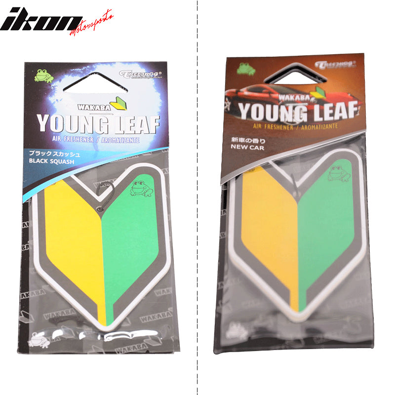 Young Leaf Air Freshener Squash New Car Scent Car Auto Home Office