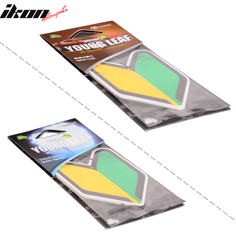 Young Leaf Air Freshener Squash New Car Scent Car Auto Home Office