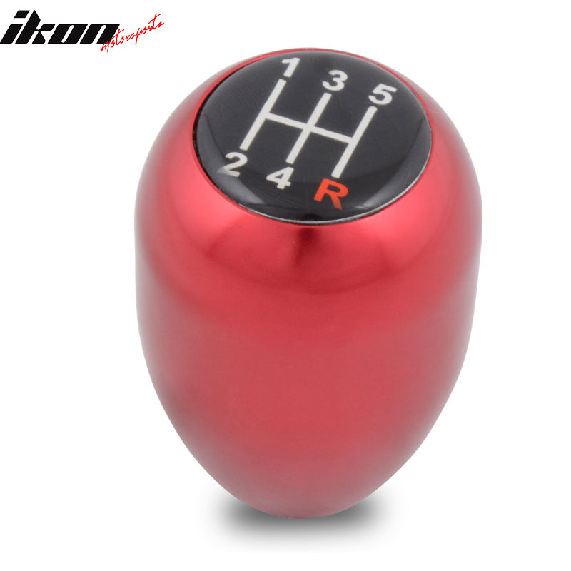 Red M10 X 1.5 Manual MT Transmission T-R Gear Shift Knob For VW Golf