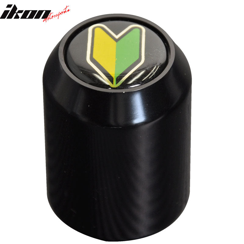 Honda Civic Black Wakaba Driver Badge Beginner Leaf Gear Shift Knob