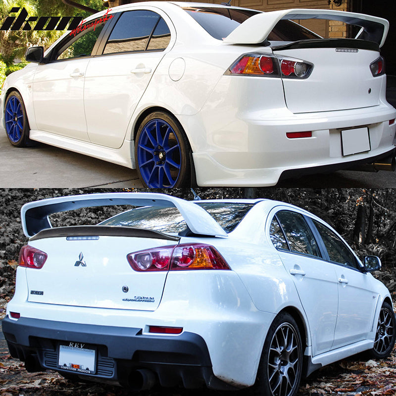 Fits 08-17 Mitsubishi Lancer Evolution 10 X EVO Trunk Spoiler Wing