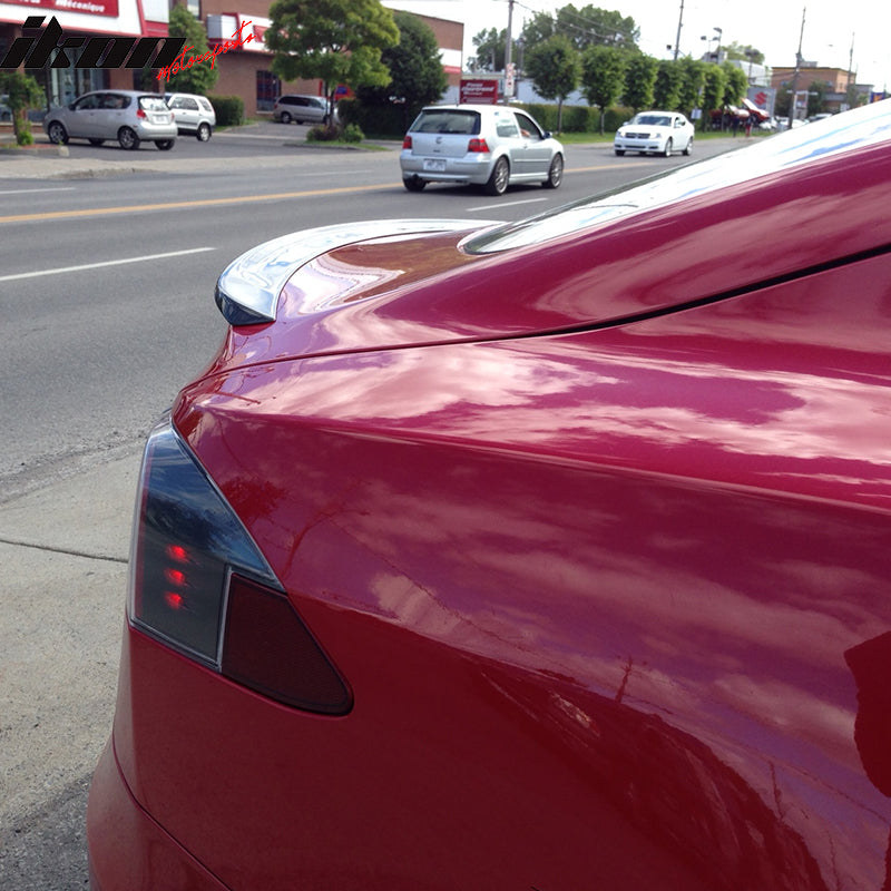 2017-2020 Tesla Model S IKON Front Lip + Trunk Spoiler CF