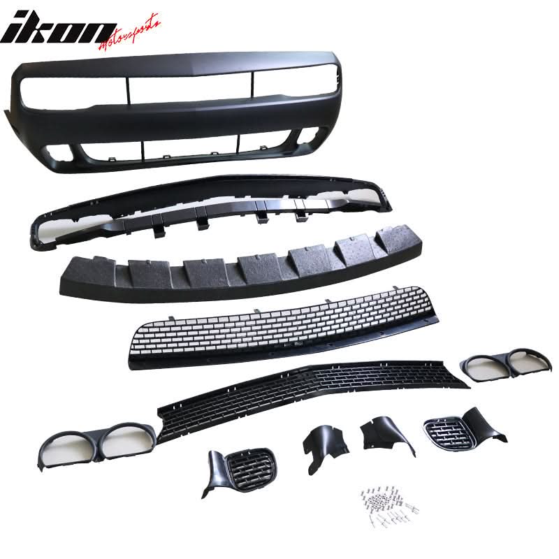 2015-2023 Dodge Challenger Front Bumper W/ Grill Unpainted PP