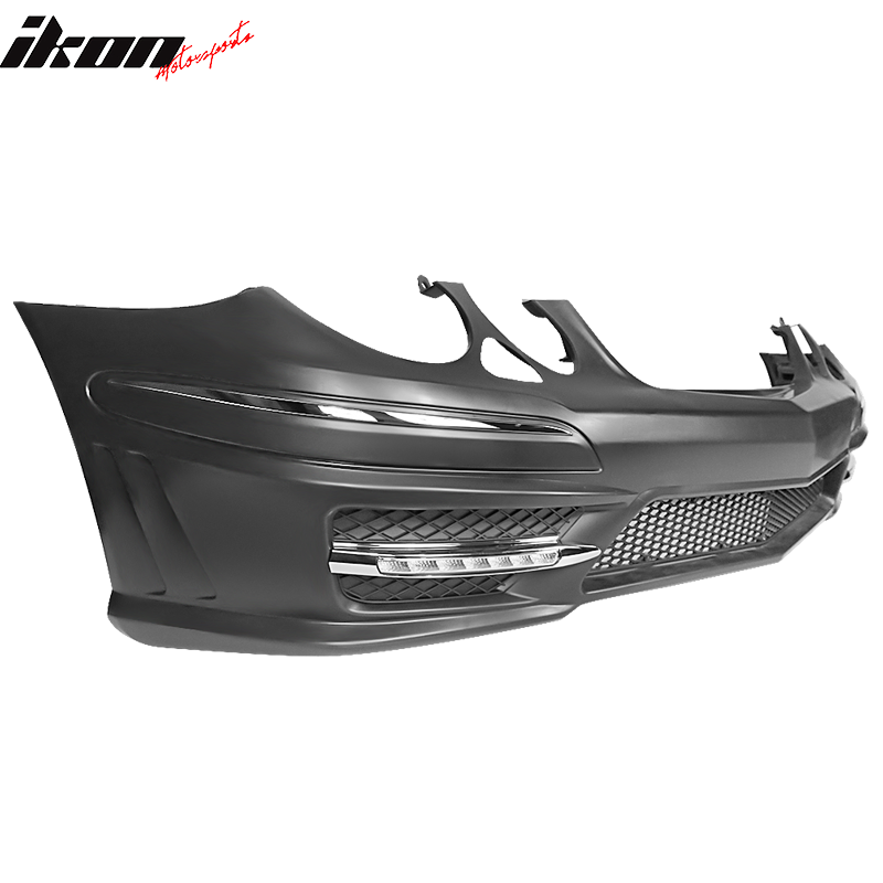 2007-2009 Mercedes-Benz W211 E Class Front Bumper with Grille LED DRL