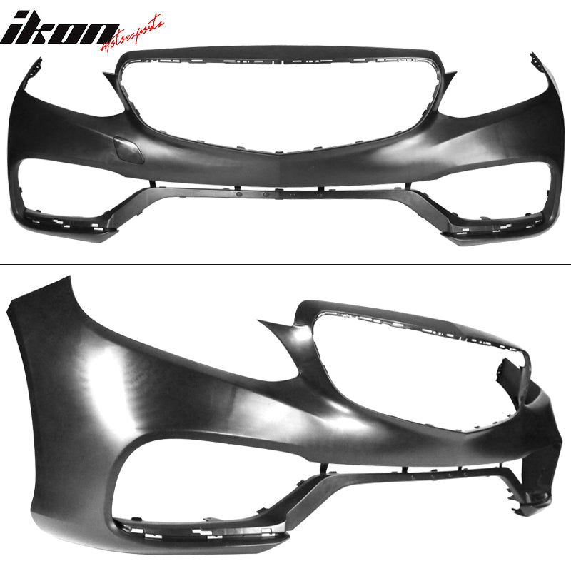2014-2016 Mercedes-Benz W212 E Class Front Bumper with Lip Trim Vents