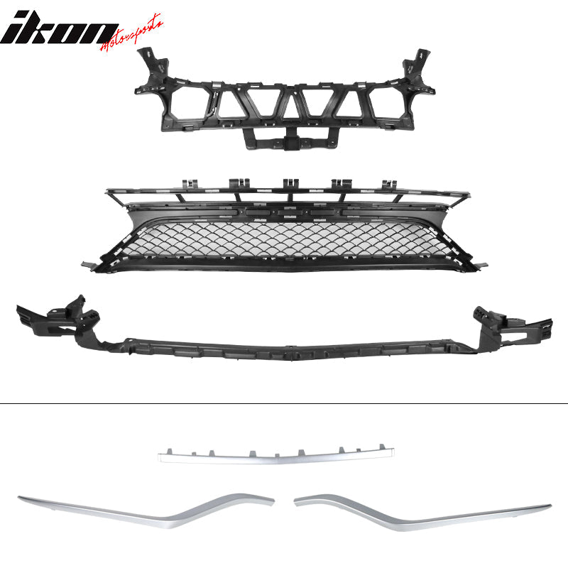 2014-2016 Mercedes-Benz W212 E Class Front Bumper with Lip Trim Vents