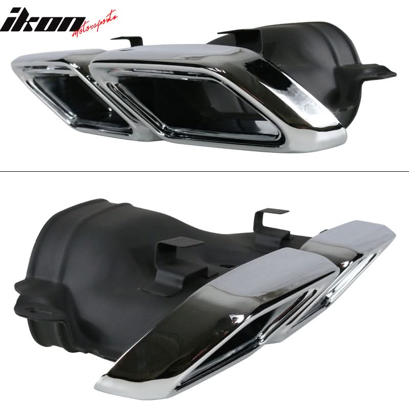 2014-2016 Mercedes-Benz W212 E Class Rear Bumper Cover Diffuser Trim