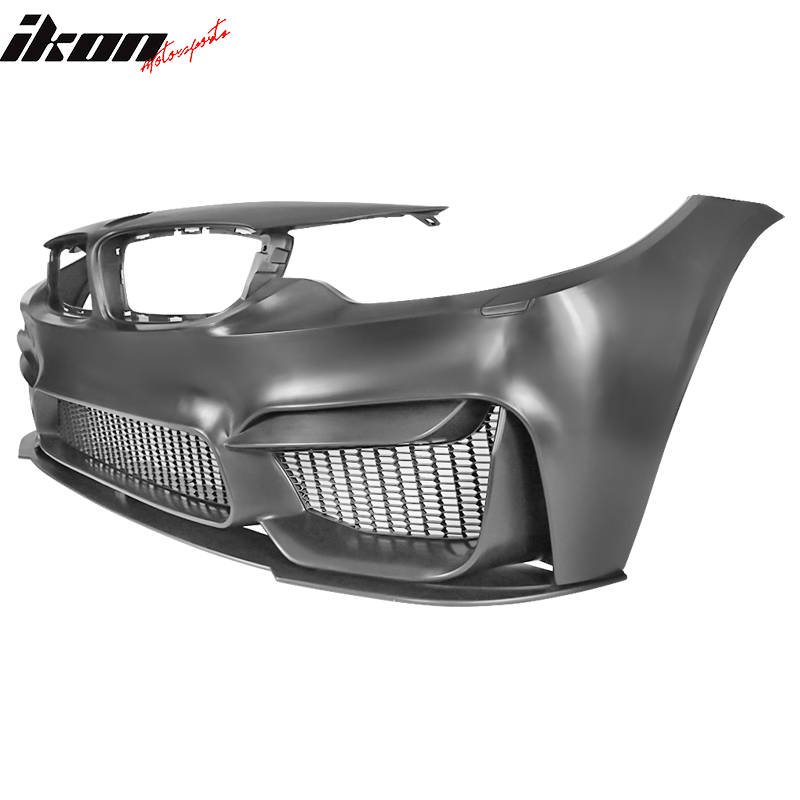 2014-2020 BMW F32 4 Series M4 Style Front Bumper Replacement w/ Lip PP