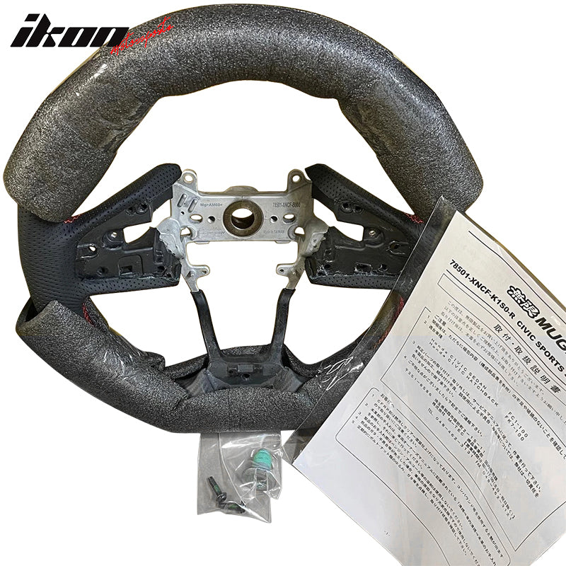 2017-2021 Honda Civic 10th Gen Type R Matte Black Steering Wheel CF