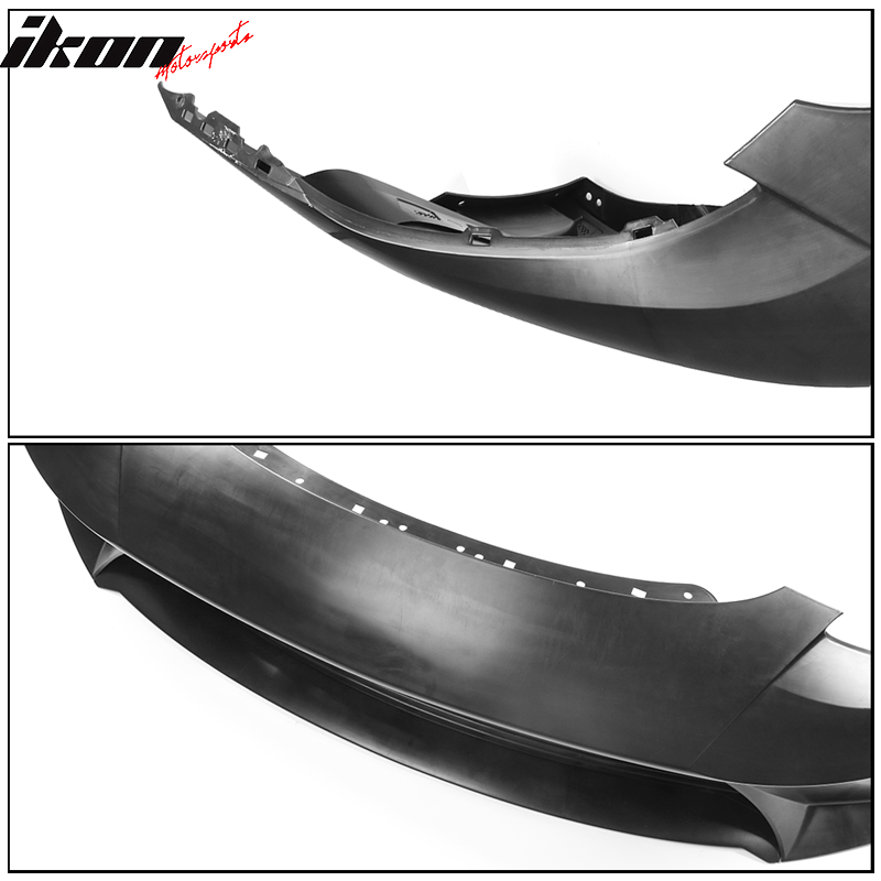 2017-2023 Tesla 3 Unpainted Black Front Bumper Shield Guard Cover PP