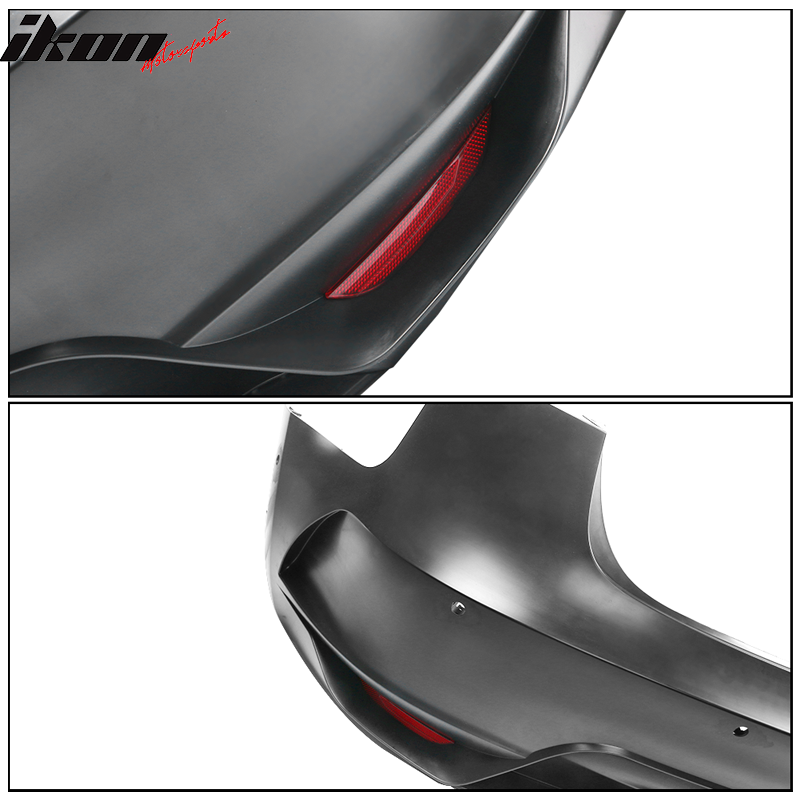 2017-2023 Tesla Model 3 IKON Style Rear Bumper Cover W/Reflectors PP