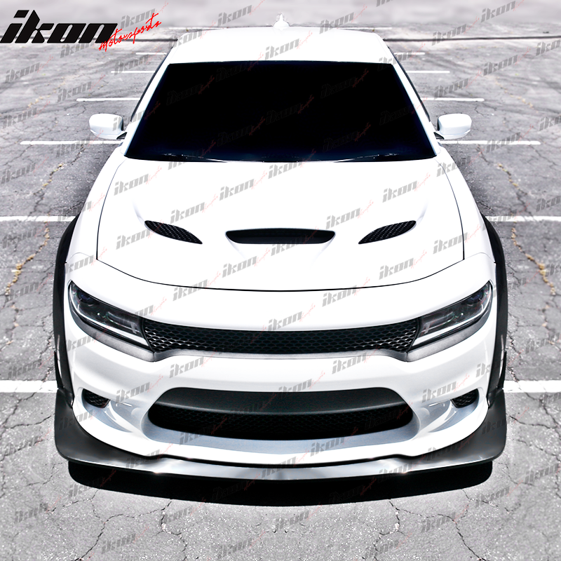 2015-2023 Dodge Charger Widebody Style Fender Flares+Front Lip ABS