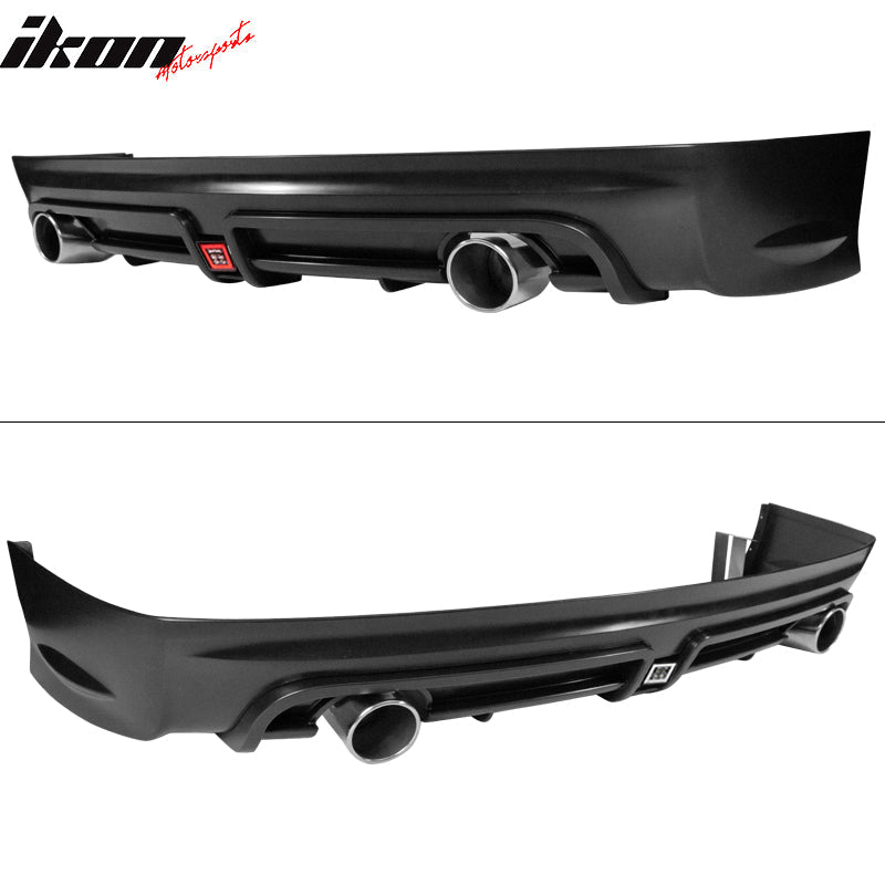2006-2011 Civic Mugen Twin Outlet Clear 3rd Brake Light Rear Diffuser
