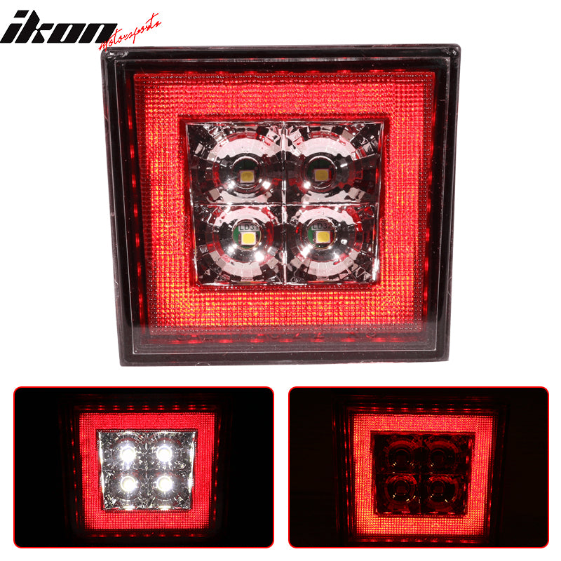 2006-2011 Civic Mugen Twin Outlet Smoke 3rd Brake Light Rear Diffuser