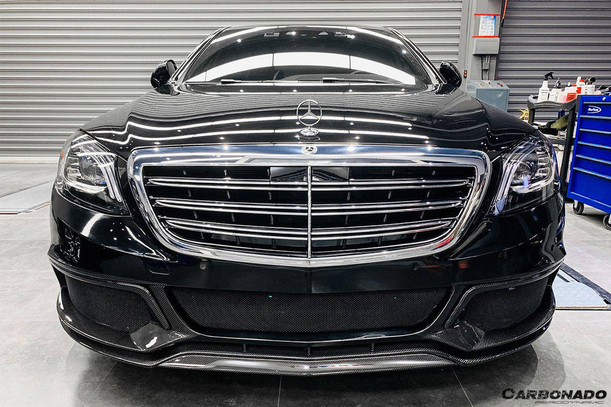 2017-2020 Mercedes Benz W222 Sedan BRS-2019 Style Front Bumper