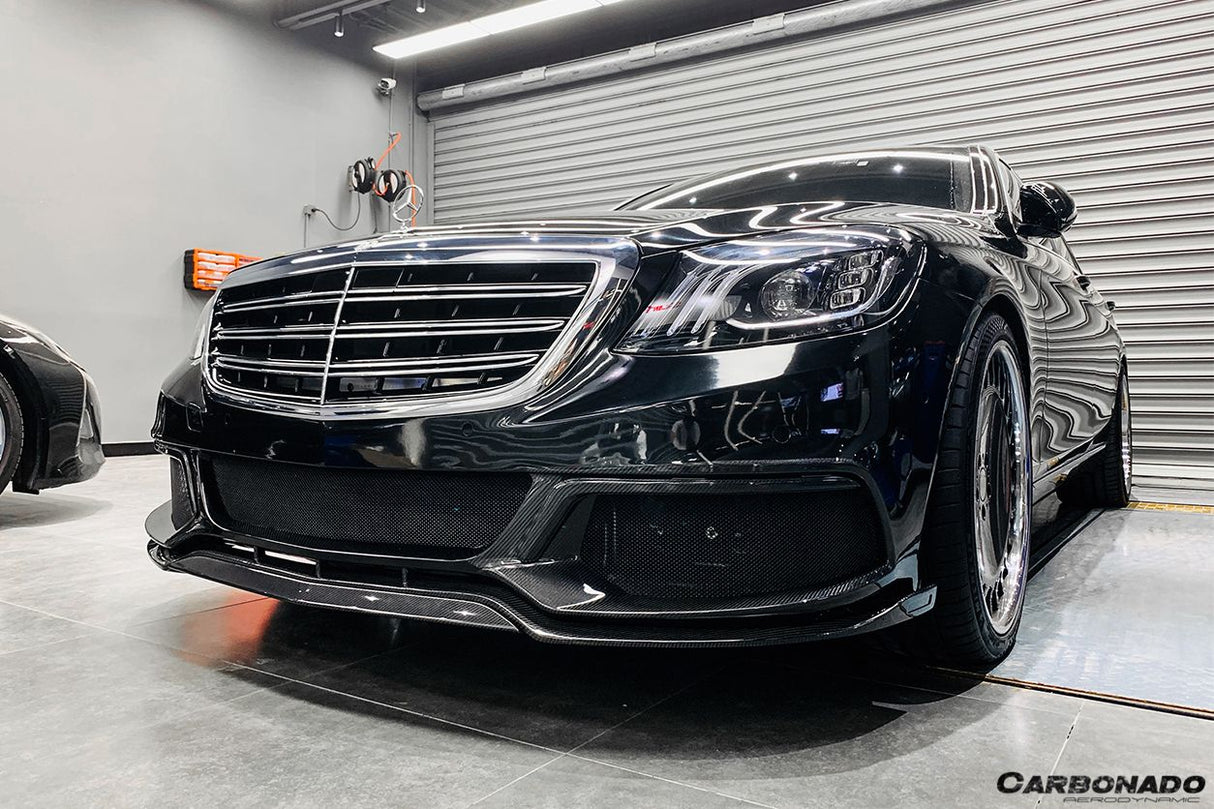 2017-2020 Mercedes Benz W222 Sedan BRS-2019 Style Front Bumper