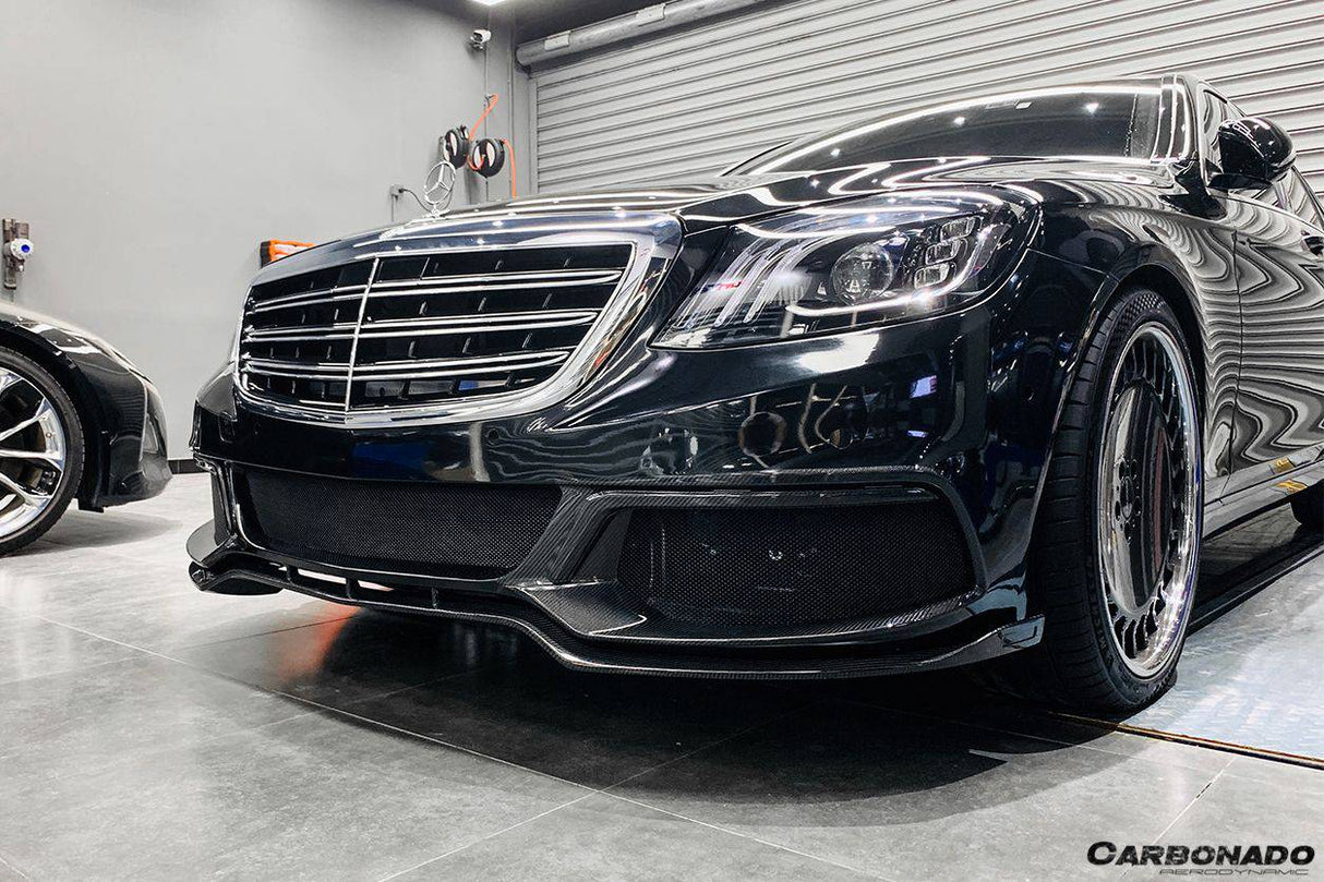 2017-2020 Mercedes Benz W222 Sedan BRS-2019 Style Front Bumper
