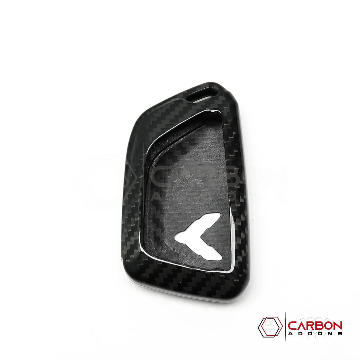C8 Corvette Real Carbon Fiber Key Fob Cover | Black, Red, Blue & Forged Carbon (2020–2026)