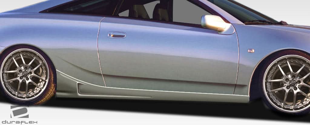 2000-2005 Toyota Celica RM Design Style Side Skirts - 2 Piece - FRP